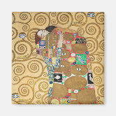 グスタフ・クリムト - 乙女 マグネット | Zazzle.co.jp
