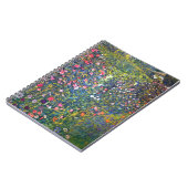 Gustav Klimt Italian Garden ノートブック (左側)