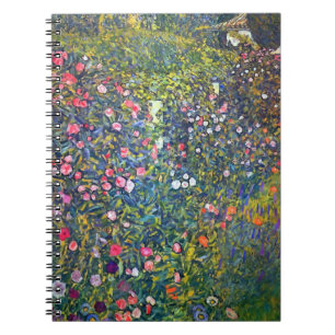 Gustav Klimt Italian Garden ノートブック