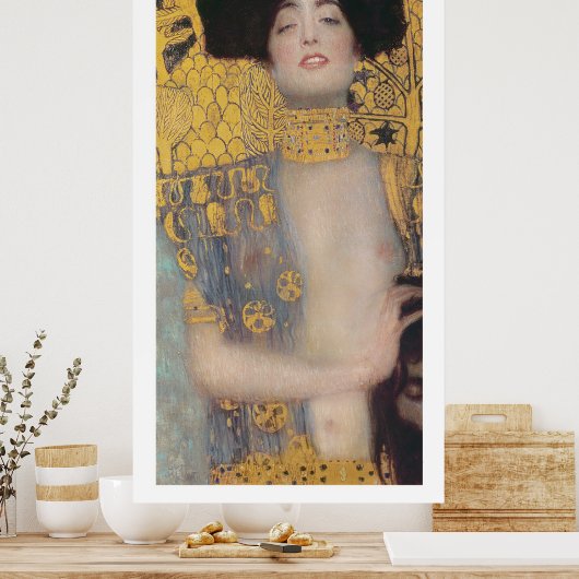 Gustav Klimt | Judith ポスター (キッチン)