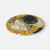 Gustav Klimt Kiss / Valentine's Day Romantic Art ペーパープレート (アングル)
