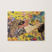 Gustav Klimt Lady With Fan ジグソーパズル (横)