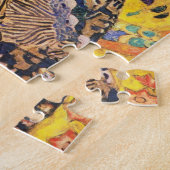 Gustav Klimt Lady With Fan ジグソーパズル (側面)