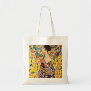 Gustav Klimt Lady With Fan トートバッグ