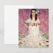 Gustav Klimt Mada Primavesi エンクロージャーカード (正面/裏面)