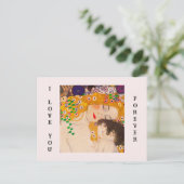 Gustav Klimt - Mother and Child  ポストカード (スタンド正面)