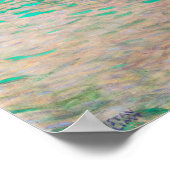 Gustav Klimt On Lake Attersee ポスター (角)