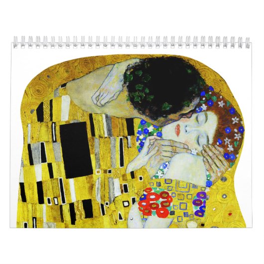Gustav Klimt painting art カレンダー (カバー)