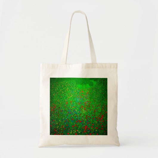 Gustav Klimt Poppy Field トートバッグ (正面)