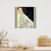 Gustav Klimt - Portrait of a Lady ポスター (キッチン)