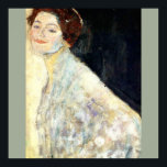 Gustav Klimt - Portrait of a Lady ポスター<br><div class="desc">Gustav Klimt - "Portrait of a Lady in White Unfinished" c. 1918</div>