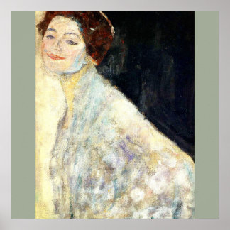 Gustav Klimt - Portrait of a Lady ポスター