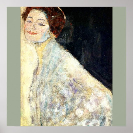 Gustav Klimt - Portrait of a Lady ポスター (正面)