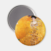Gustav Klimt Portrait of Adele Bloch-Bauer I マグネット (正面/裏面)