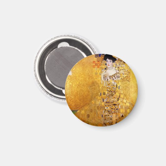 Gustav Klimt Portrait of Adele Bloch-Bauer I マグネット (正面/裏面)