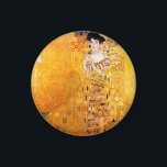 Gustav Klimt Portrait of Adele Bloch-Bauer I マグネット<br><div class="desc">Gustav Klimt Portrait of Adele Bloch-Bauer I Magnet</div>