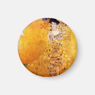 Gustav Klimt Portrait of Adele Bloch-Bauer I マグネット