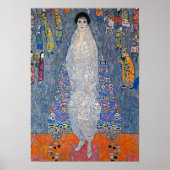 Gustav Klimt Portrait of Elisabeth Lederer ポスター (正面)