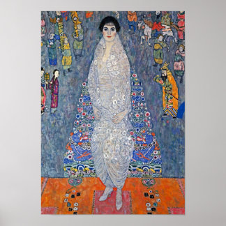 Gustav Klimt Portrait of Elisabeth Lederer ポスター