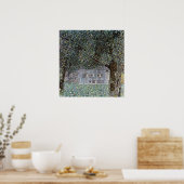 Gustav Klimt Poster ~ Farm Houses ポスター (キッチン)