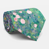 Gustav Klimt - Rosebushes under the Trees ネクタイ (ロール)