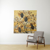 gustav klimt Rustic Pinecone Holiday Winter Bathro タペストリー (インサイチュ)