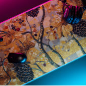 gustav klimt Rustic Pinecone Holiday Winter Bathro デスクマット