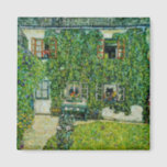 Gustav Klimt - The House of Guardaboschi マグネット<br><div class="desc">The House of Guardaboschi / House in Weissenbach of Attersee Lake - Gustav Klimt,  Oil on Canvas,  1912</div>