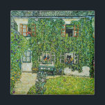Gustav Klimt - The House of Guardaboschi マグネット<br><div class="desc">The House of Guardaboschi / House in Weissenbach of Attersee Lake - Gustav Klimt,  Oil on Canvas,  1912</div>