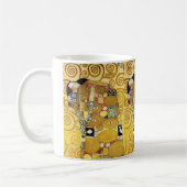Gustav Klimt , “ The hug ” コーヒーマグカップ (左)