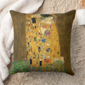 Gustav Klimt , The Kiss クッション (ブランケット)
