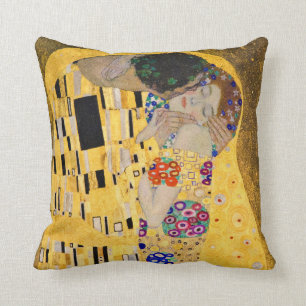 Gustav Klimt , The Kiss クッション