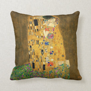 Gustav Klimt , The Kiss クッション