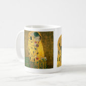 Gustav Klimt , The Kiss コーヒーマグカップ (正面左)