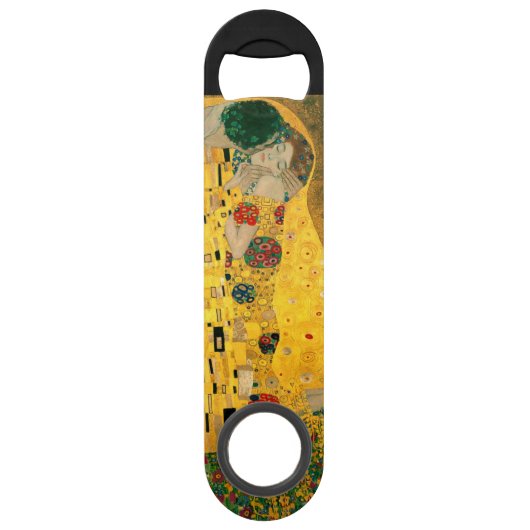 Gustav Klimt, “ The Kiss ” スピード栓抜き (正面)