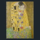 Gustav Klimt - The Kiss ノートブック<br><div class="desc">The Kiss / Der Kuss - Gustav Klimt in 1907-1908</div>
