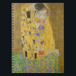 Gustav Klimt "The Kiss" ノートブック<br><div class="desc">Gustav Klimt 's masterpiece: "The Kiss". “The Kiss, ” created by the Austrian painter Gustav Klimt. It’s considered to be his most famous work. He painted it between the years 1907 and 1908, which were the highpoint of his “Golden Period, ” when he painted a number of works utilizing gold...</div>