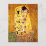 Gustav Klimt "The Kiss" ポストカード<br><div class="desc">This is the radiant and sensual painting, “The Kiss, ” created by the Austrian painter Gustav Klimt. It’s considered to be his most famous work. He painted it between the years 1907 and 1908, which were the highpoint of his “Golden Period, ” when he painted a number of works utilizing...</div>