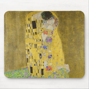 Gustav Klimt - The Kiss マウスパッド