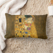 Gustav Klimt , The Kiss ランバークッション (ブランケット)