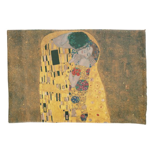 Gustav Klimt ,“ The Kiss ” 枕カバー (正面)
