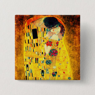 Gustav Klimt The Kiss 缶バッジ