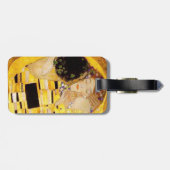 Gustav Klimt The Kiss Classic Painting ラゲッジタグ (裏面横)