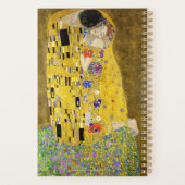 Gustav Klimt – The Kiss – Custom Text プランナー手帳 (裏面)