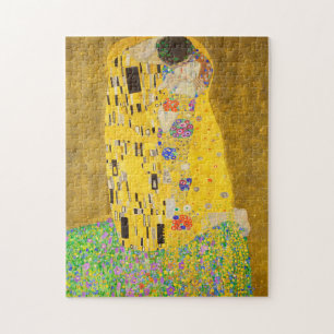 Gustav Klimt The Kiss Fine Art ジグソーパズル