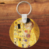 Gustav Klimt The Kiss Key Chain キーホルダー (正面)