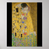 Gustav Klimt – The Kiss – Le Baiser  Poster ポスター (正面)