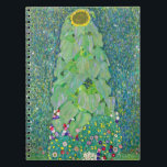 Gustav Klimt - The Sunflower ノートブック<br><div class="desc">The Sunflower - Gustav Klimt,  Oil on Canvas,  1907</div>