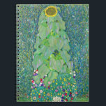 Gustav Klimt - The Sunflower ノートブック<br><div class="desc">The Sunflower - Gustav Klimt,  Oil on Canvas,  1907</div>