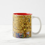 Gustav Klimt , The Tree of Life ツートーンマグカップ<br><div class="desc">私はGustav Klimtが好きな人のためにこの製品を作りました。</div>